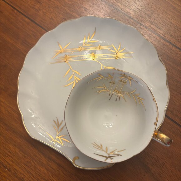 Royal Carlton Asian Inspired Tea Set (4) - Picture 1 of 6